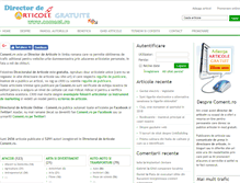 Tablet Screenshot of coment.ro